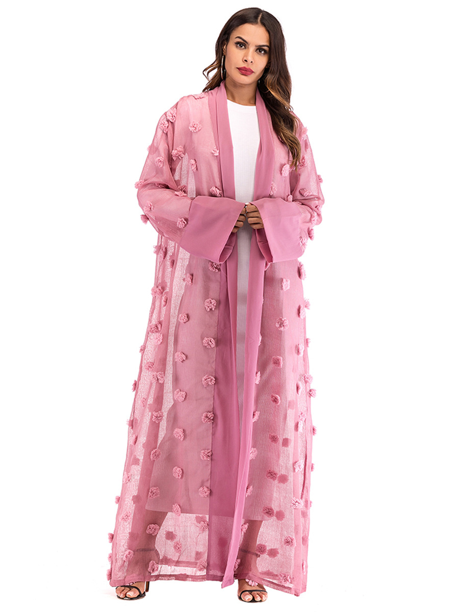 Title 9, Kadınlar için 3D Çiçek Örgü Gevşek Dantel Uzun ...