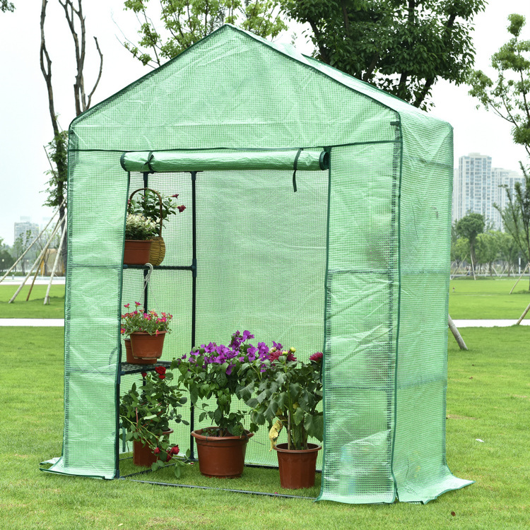 国外超市经典款式走入式暖房时尚阳台花卉跨境热销花房暖房防雨