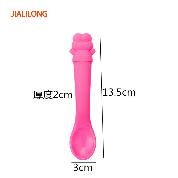 Juego de tazón con ventosa de silicona y cuchara para bebé de 280 ml, antideslizante y resistente al calor