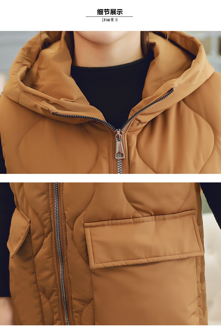 Gilet femme en Mélange de coton - Ref 3317561 Image 40