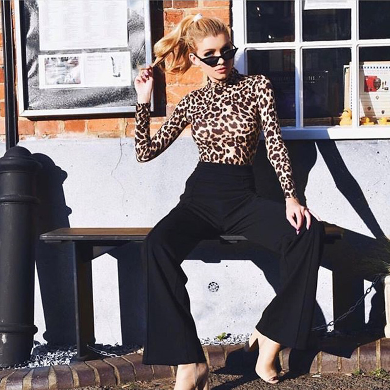 Leopard Print Bodysuit Image 4