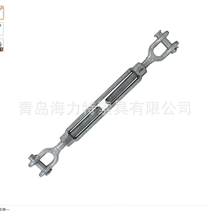 索具厂供模锻花篮螺栓花篮螺丝美式花兰 玛钢花兰链条拉紧器