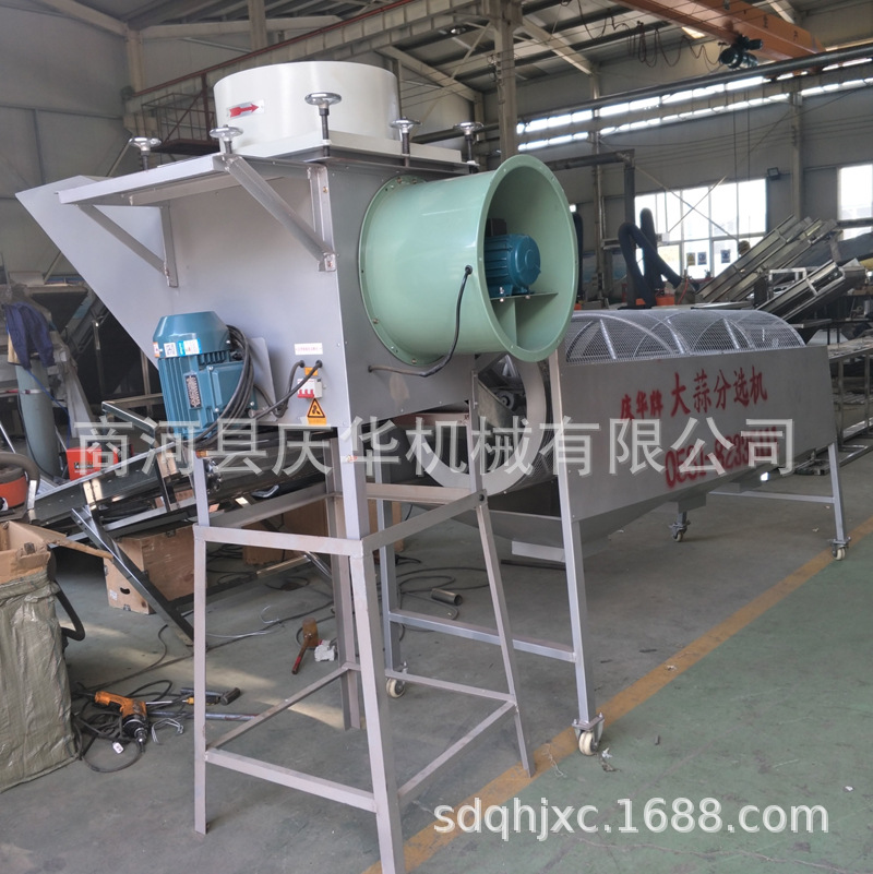 庆华大蒜分瓣机   大蒜破瓣机    蒜种掰瓣机   蒜种剥瓣机