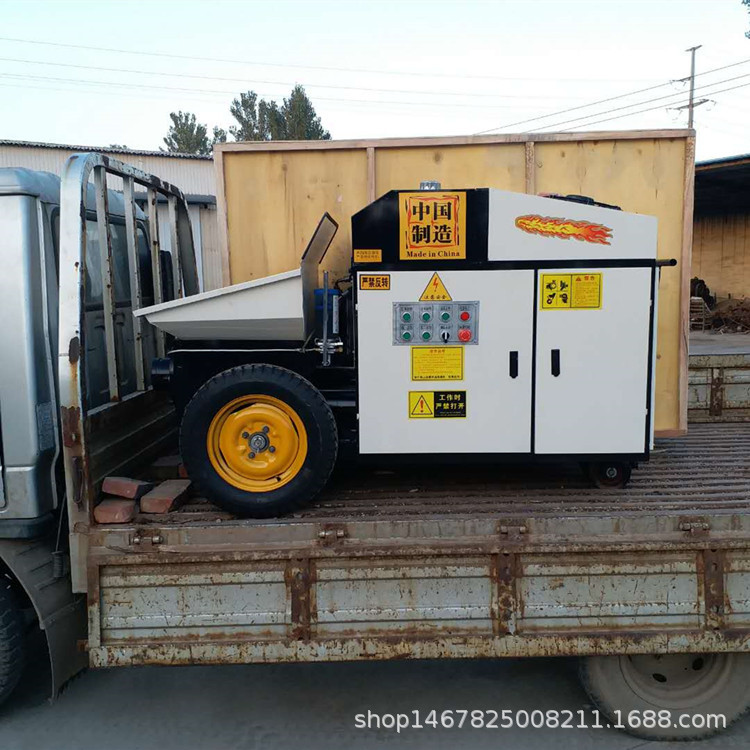 江苏小型二次构造柱泵细石混凝土上料机新型混凝土浇筑泵厂家