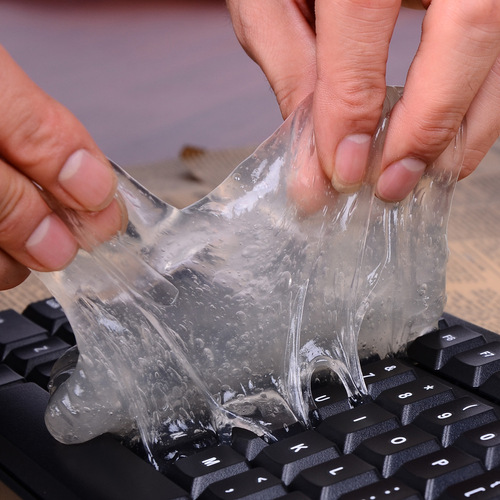 Snail Momo cleaning soft glue car dust removal laptop keyboard cleaning ash suction soft glue 70g to remove sludge