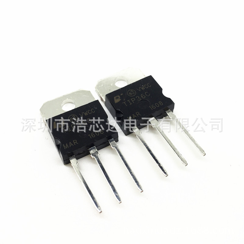 全新 TIP36C TO-3P 25A 100V 125W 达林顿晶体管