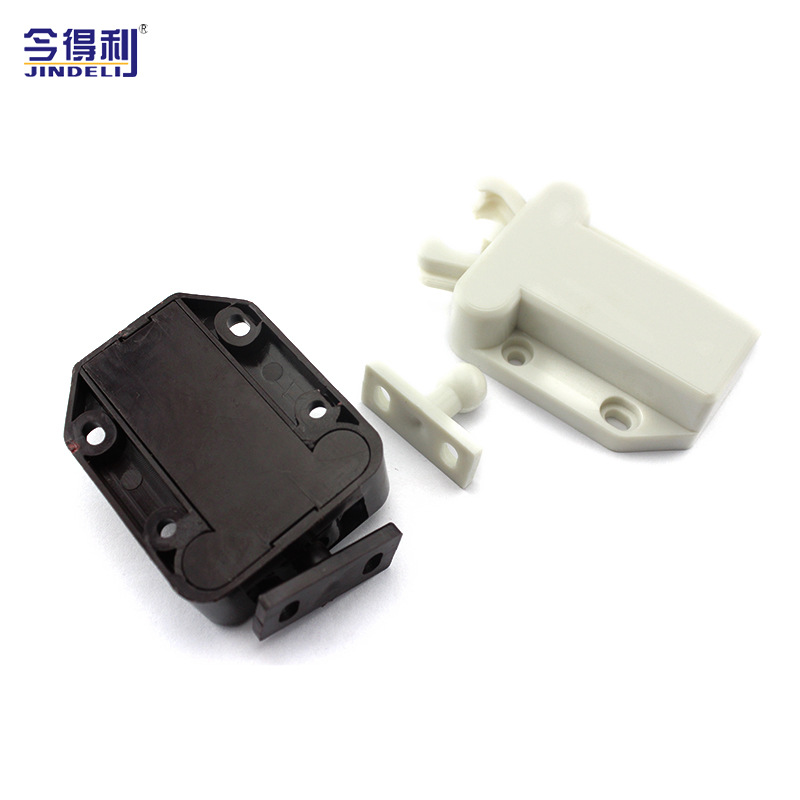 柜门反弹器 反弹铰链 磁珠 免装拉手甲壳虫 按一下柜门自己弹开