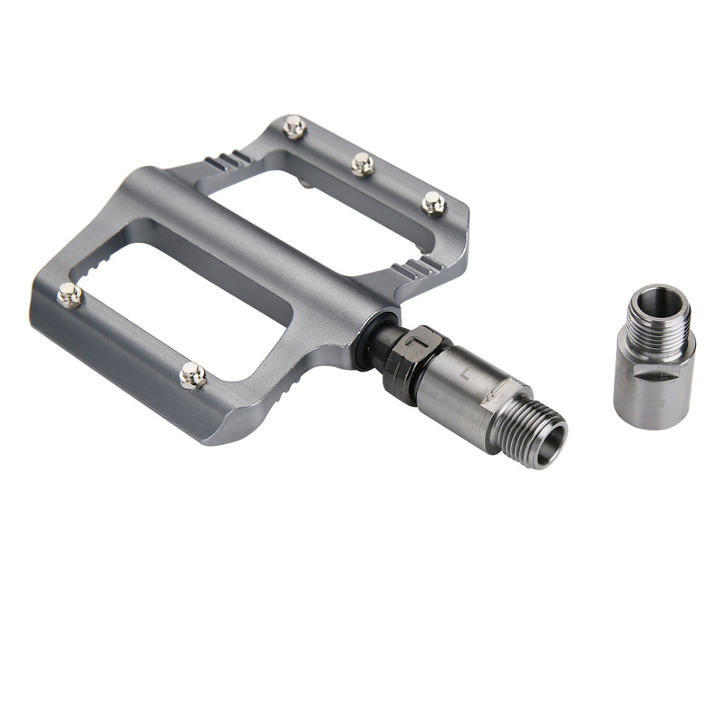 Mountain road bike titanium alloy pedal extension extender lock pedal extension 20mm DIY accessories