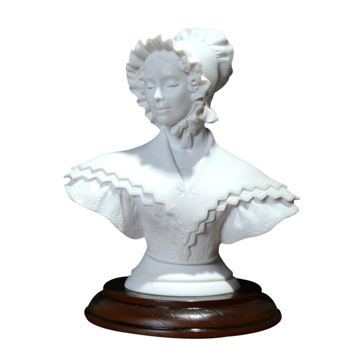 Creative Qixi Couple Gift White Men White Female Resin Romeo and Juliet Slacking Character Statue Customization