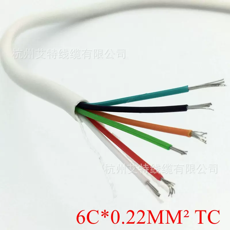 AVVR警报线 0.22方 门禁防盗 安防线 智能家居控制电缆 出口定制