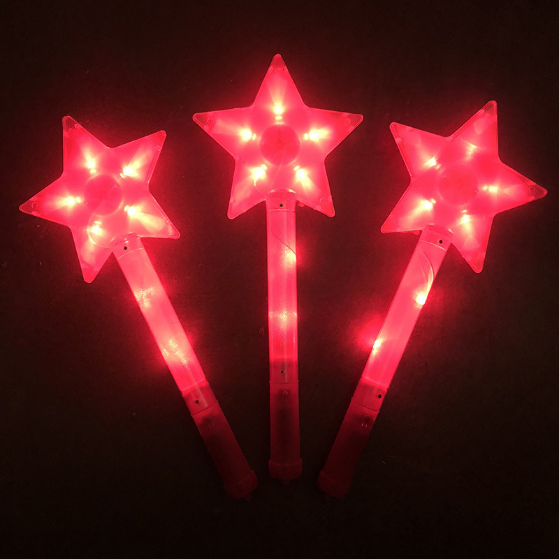 Cute Five-pointed Star Shape Glow Stick Support Concert Light Stick Luminous Children Toy display picture 3