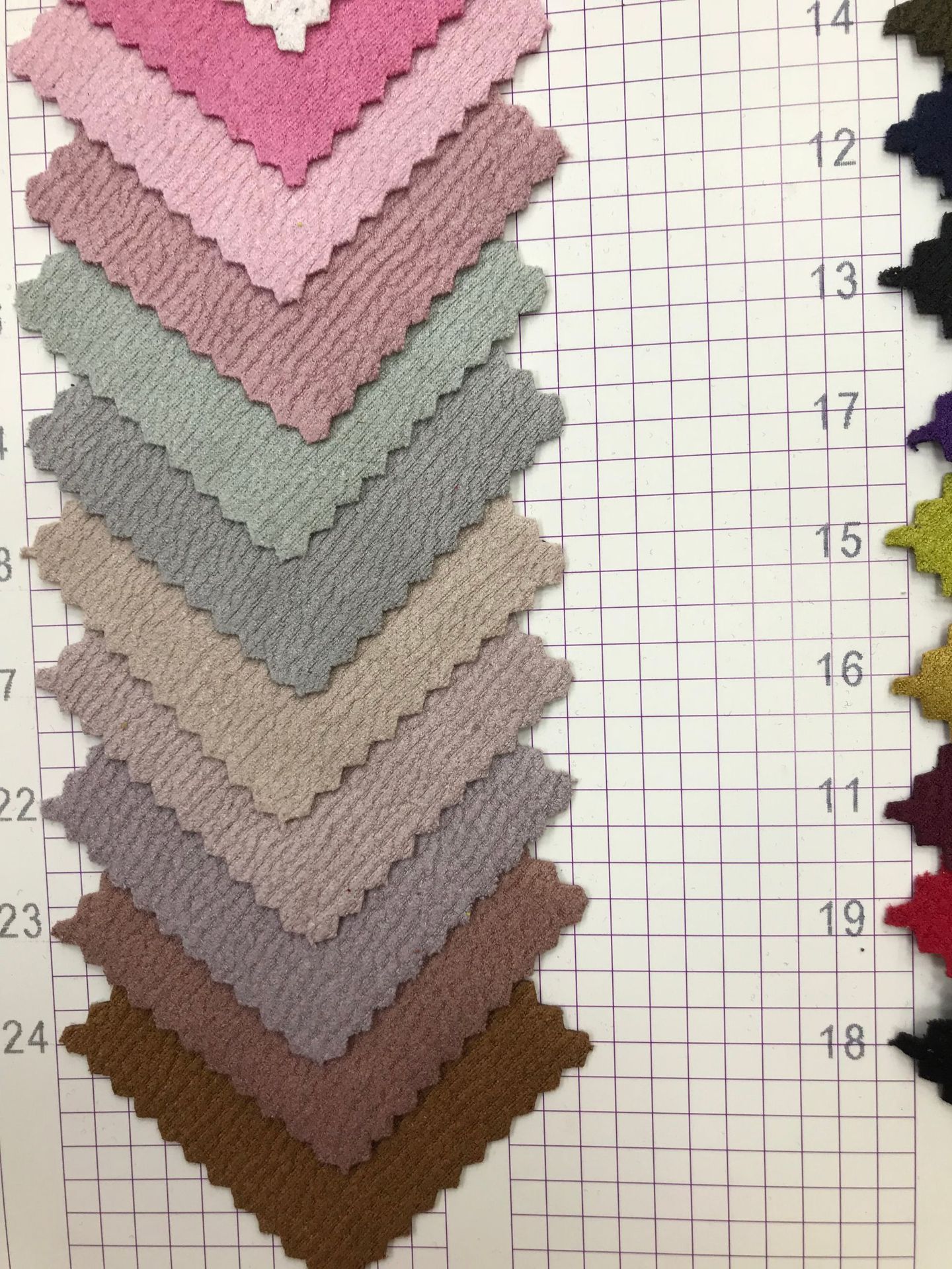 新款大象皮布料 时尚潮流象皮绒针织面料 高品质象皮绒外套面料