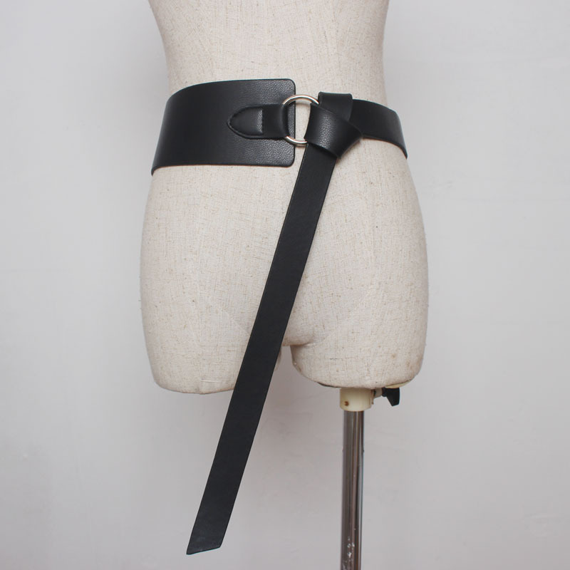 Decorative wide belt ladies simple hundr...