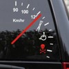 Foreign trade speed warning is interesting rear wind glass reflector sticker speed meter car stickers D162