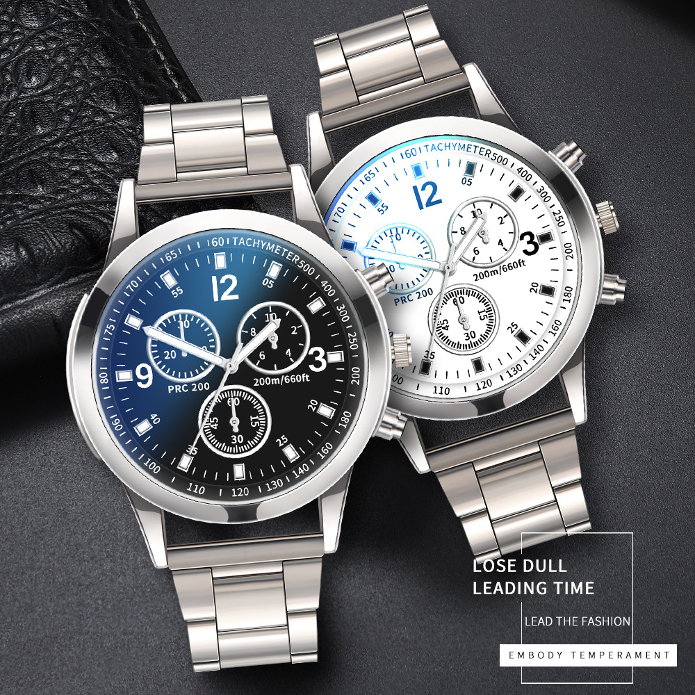 ZA01-G Geneva Steel Band Watch