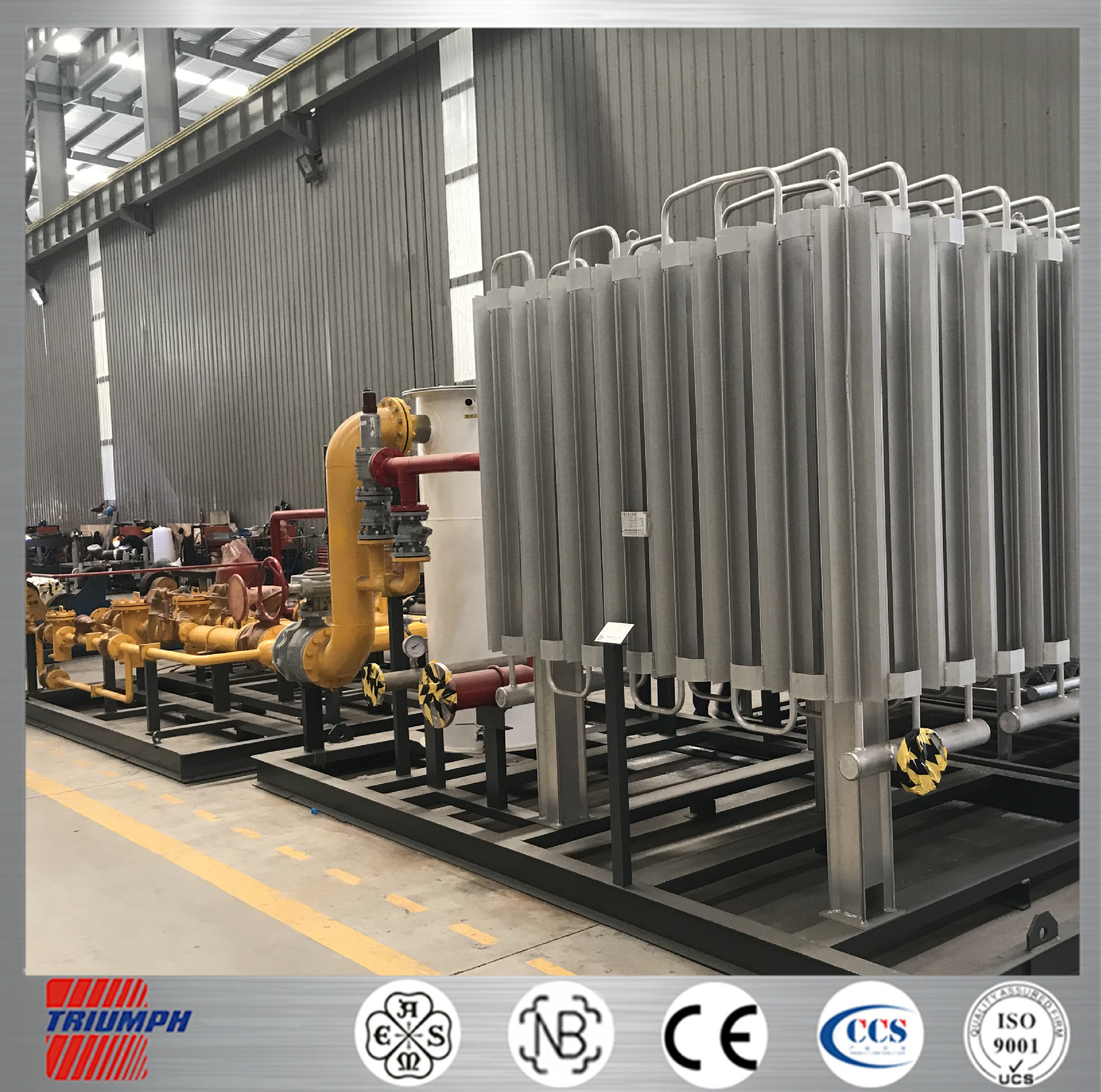 ASME/GB/LNG气化站减压计量撬/LNG气化站撬装设备/氧气天然气混合