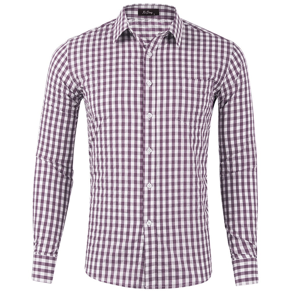 Men's Stripe Blouse Men's Clothing display picture 5