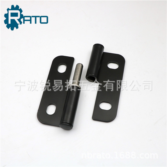 black spring hinge