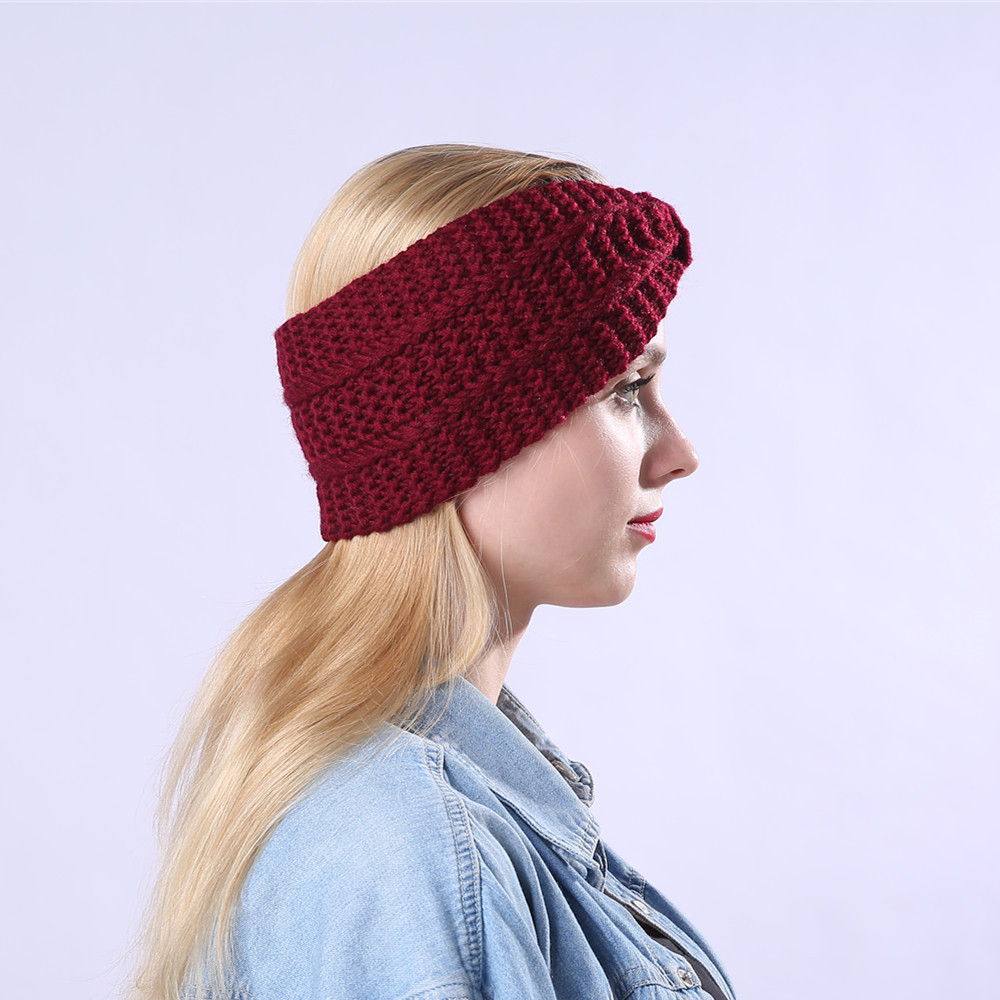 Fascia per capelli in lana per donna accessorio invernale_voghion.com