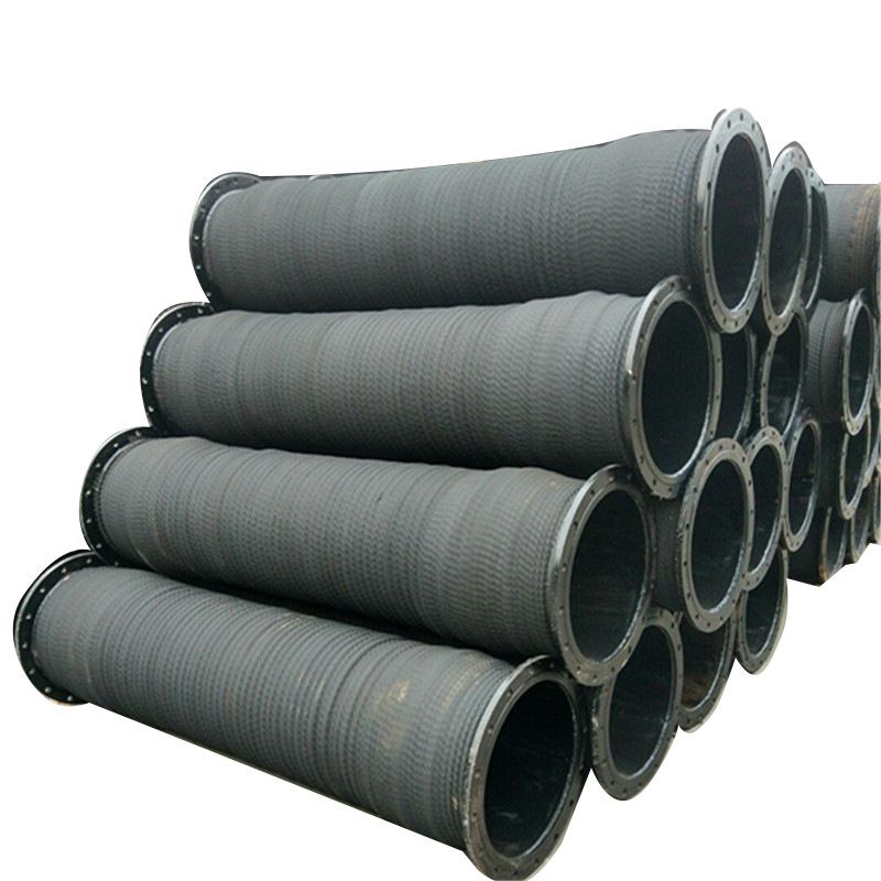 18寸 20寸输水、抽砂、排泥浆用橡胶钢丝管 DN450 DN500