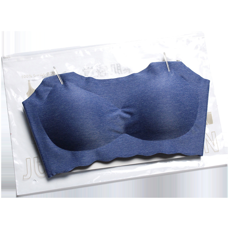 日本无痕氧气内衣运动文胸背心无钢圈女运动文胸聚拢瑜伽健身外贸|ms