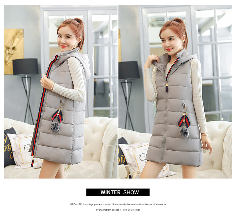 Gilet femme en Mélange de coton - Ref 3316385 Image 18