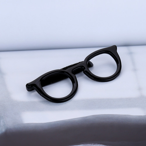 AliExpress R sale European and American new fashion glasses tie clip 4 colors available