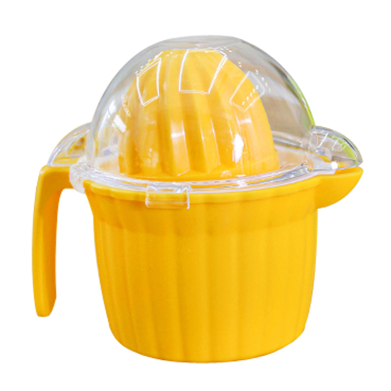 Zhenxing mini manual de doble cabeza exprimidor de frutas-350ml (yh5026) taza de jugo de exprimidor de frutas