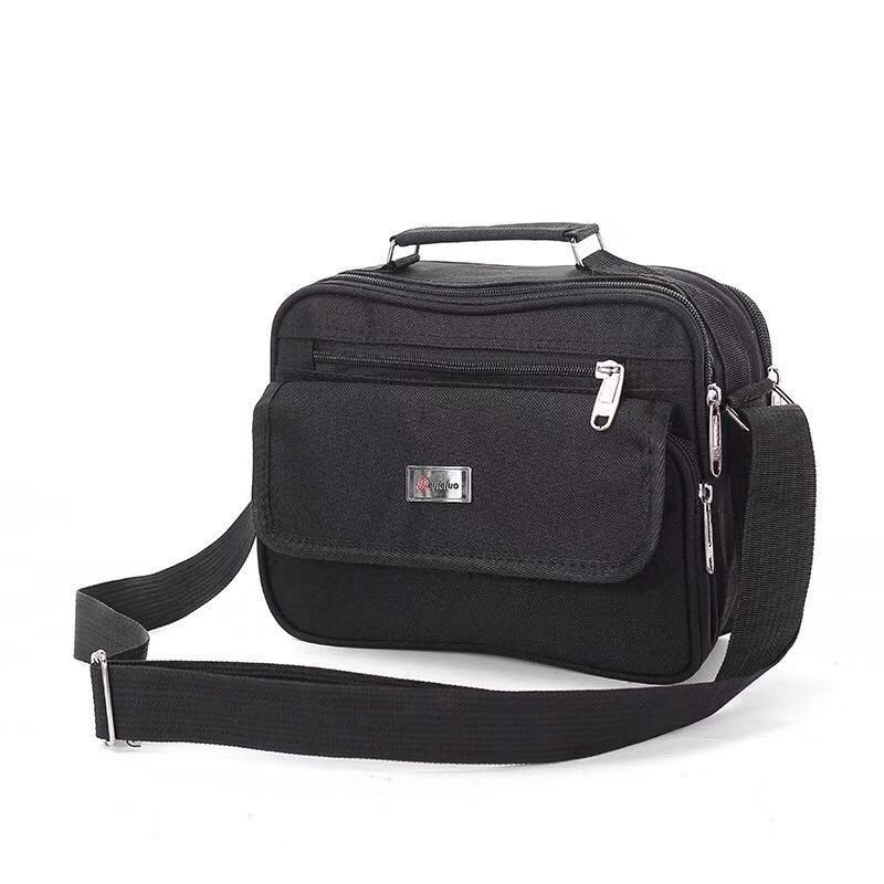 One Shoulder Oblique Cross Business Bag Women's General Multi-Functional Men's Bag Handbag Wear-Resistant Large Capacity Leisure Fashion Manufacturers undefined