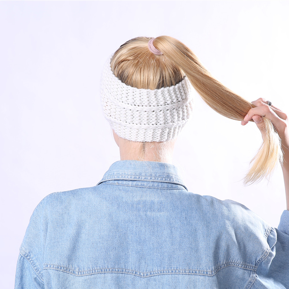 Fascia per capelli in lana per donna accessorio invernale_voghion.com