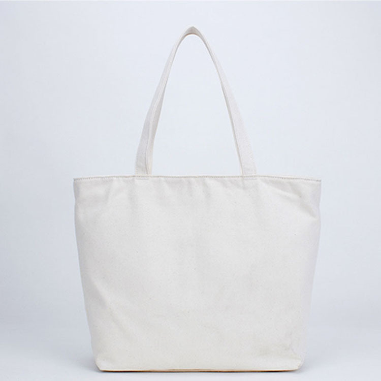 亚马逊热销帆布袋空白现货涤棉环保麻绳手提棉布袋可加印LOGO