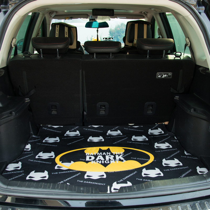 Cartoon Chaopai automobile Trunk mat customized apply Cadillac bmw audi public Benz Ford modern