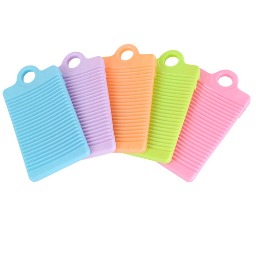 T plastic non-slip mini small washboard household laundry hand-held washboard thickened hand-held dormitory washboard
