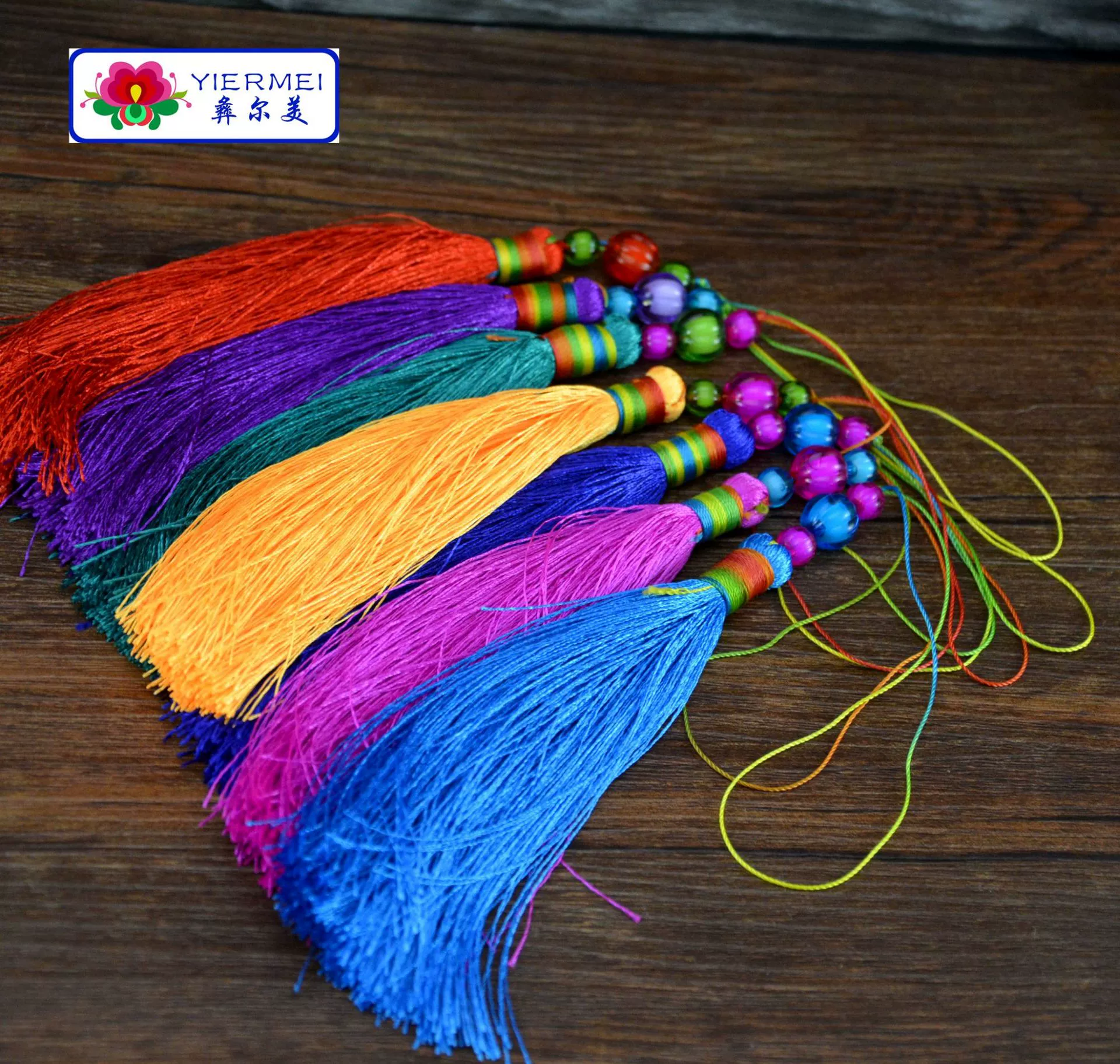 Arr; silk 6 cm polyester Miao style the Amau tassel dress tassel tassel DIY accessories tassels