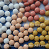 Light -noodle pill -shaped round flat beads colorless round flat beads color pill model beads beadsless flat ball beads