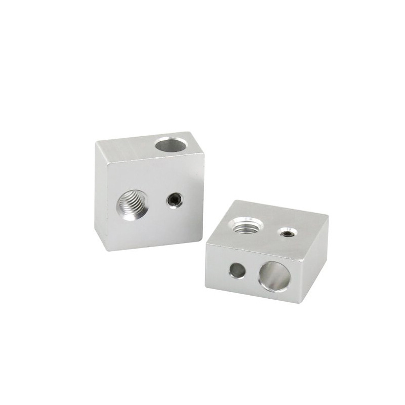 Discount MK8 Heating Block 20x20x10mm MK7 MK8 Extruder Heat Block For ...