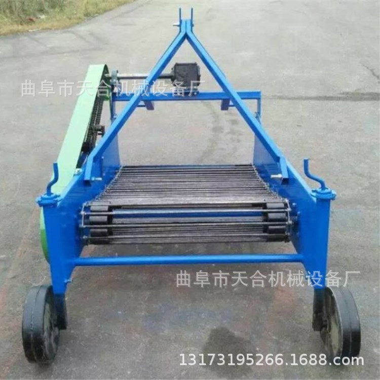 内蒙古多功能土豆收获机 小型土豆收获机 手扶拖拉机土豆收获机
