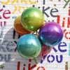 Metal rainbow balloon, 22inch, gradient, internet celebrity