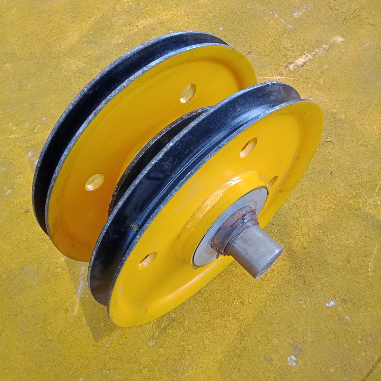 船吊用 动滑轮组滑轮片 钢板滑轮 灰铁滑轮  滑轮组抓斗用