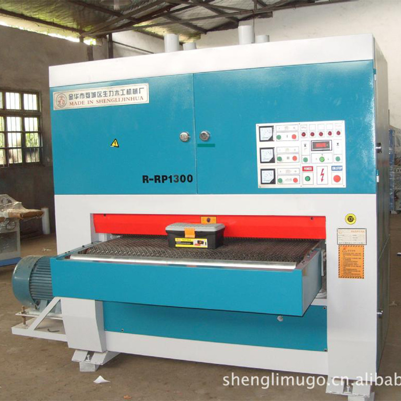 R-RP1300 carpentry Broadband Heavy Sander Flat Polishing/Solid wood doors Light gold Watson Xinglipu
