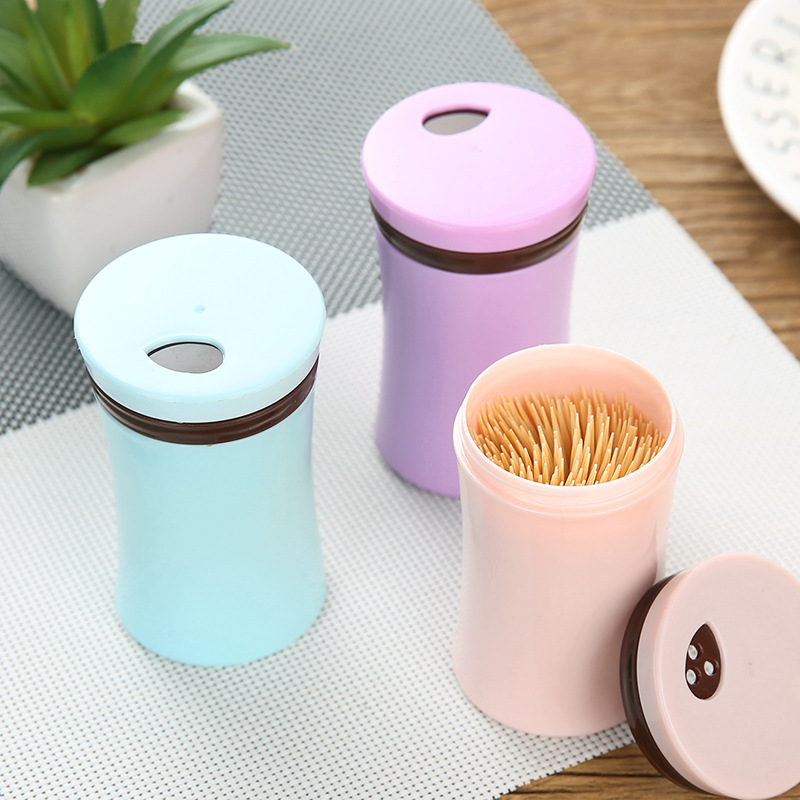Portable Take it with you Toothpick box originality European style Toothpick cans Simplicity a living room Toothpick Holder household Toothpick barrel