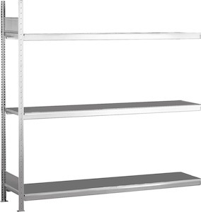 加装货架,深度500 毫米