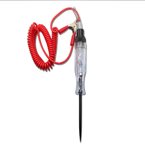 Car test pen, test pen, large DC test pen, spring wire, large pen, car circuit repair tool