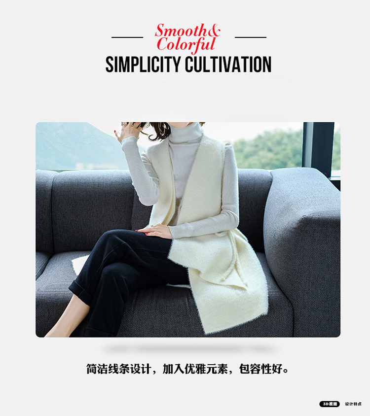 Gilet femme SPLIT BAZAAR en Tricot - Ref 3317278 Image 14