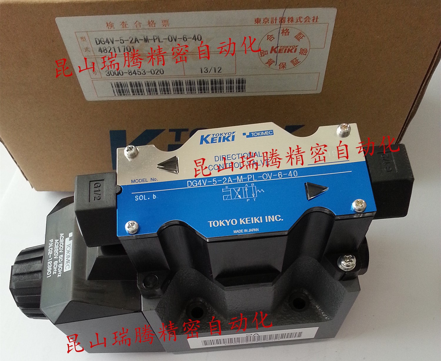 DG4V-5-2A-M-PL-OV-6-40东京计器TOKYO KEIKI东机美TOKIMEC