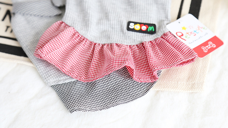 华夫格子学生装