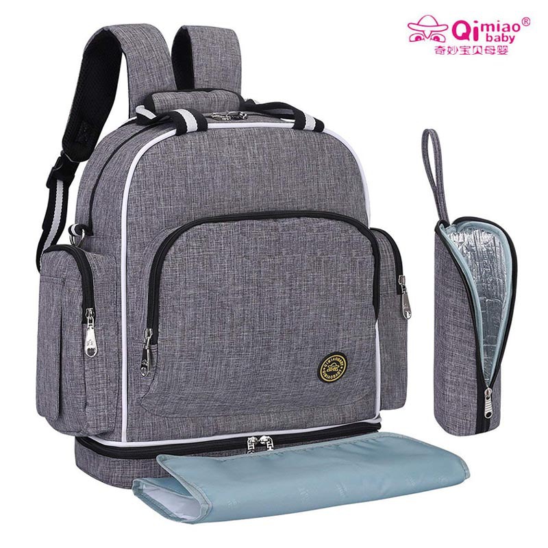 奇妙宝贝品牌多功能大容量三用妈咪包时尚母婴袋外出待产尿布背包|ru