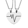 Yuna Hot Sell Her King His Her only his one one love titanium steel couple necklace