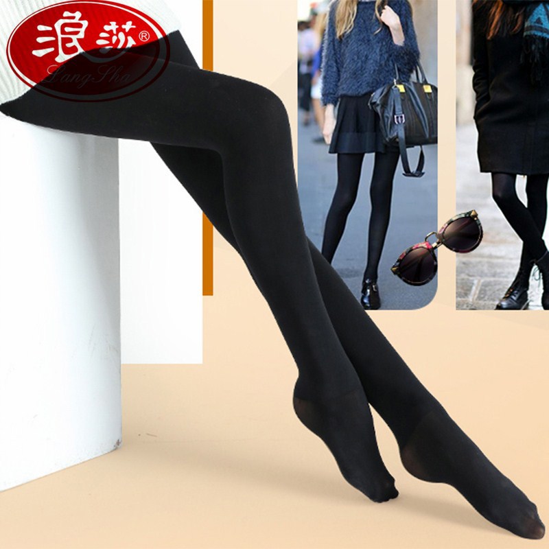 Langsha pantyhose 2200D Alondra The thin fabric Autumn and winter Primer Stratified Foot Thinning one 3800D
