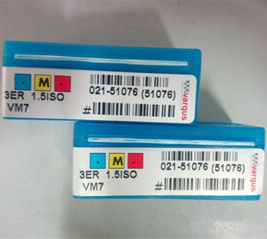 Нож из нержавеющей стали Vardex CNC резьбовой лезвие 3ER 1.5ISO VM7